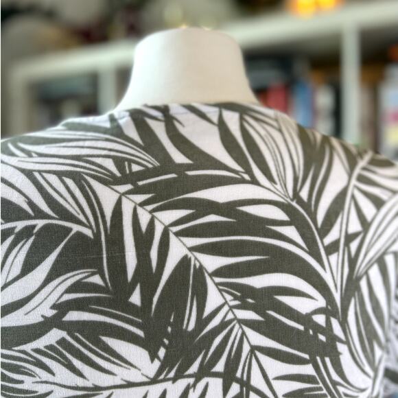 CHICO'S Travelers Asymmetrical Dress Size 12 Classic Casual Comfort Boho Chic - Picture 7 of 10